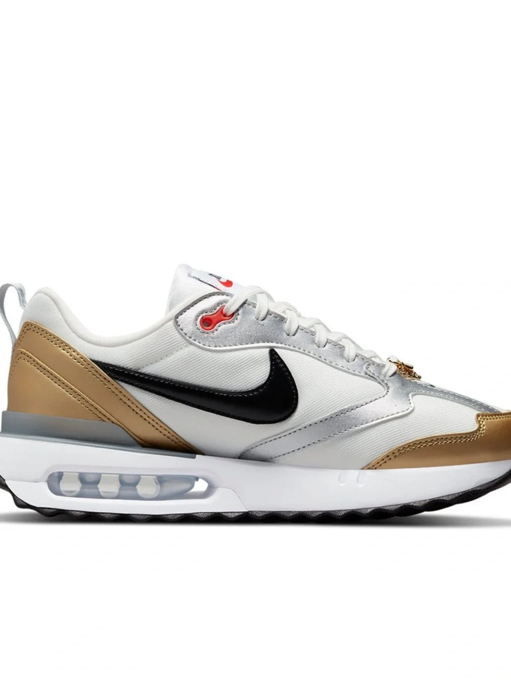 Nike Air Max Dawn SE 'White Metallic Gold' DJ6209-100 Size 7.5